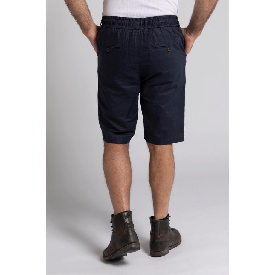 JP1880 Bermuda Lin Mélangé Taille Élastique Coupe Basic Fit  