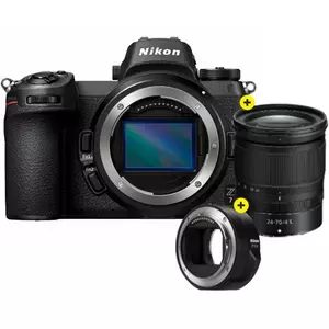 Kit Nikon Z7 (Z 24-70) Noir avec adaptateur FTZ