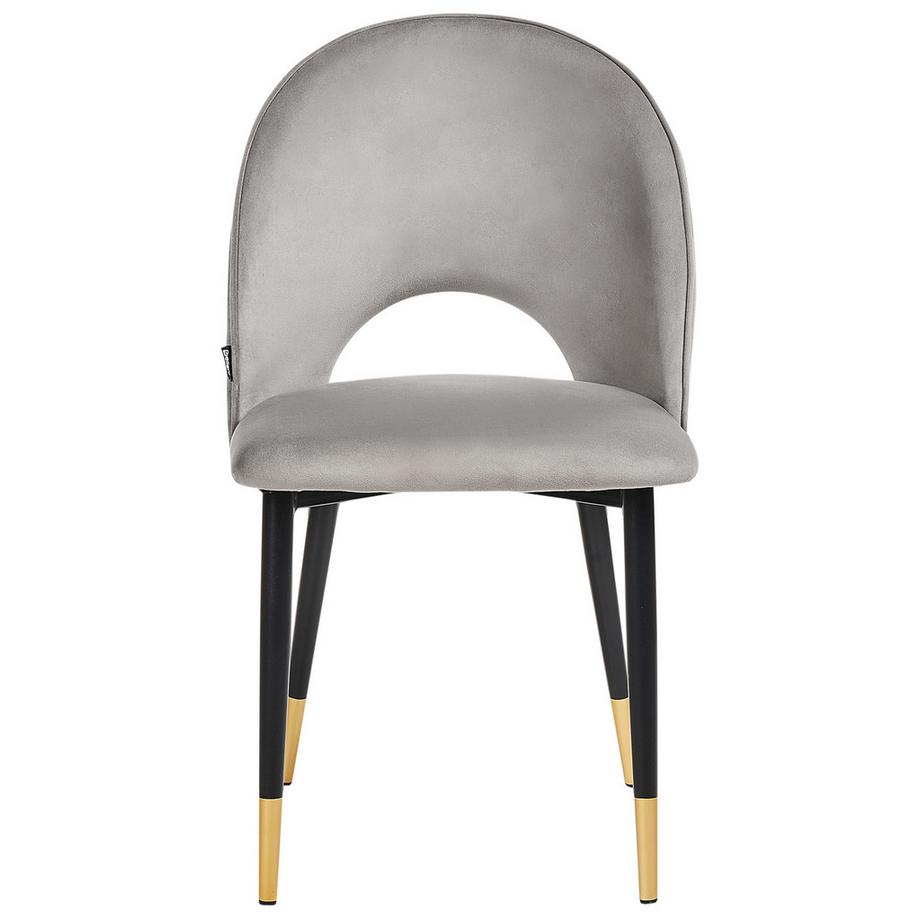 Beliani Set di 2 sedie da pranzo en Velluto Glamour MAGALIA  