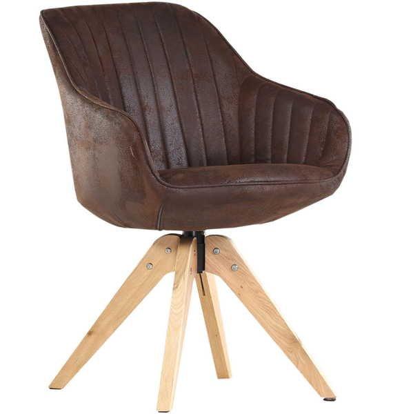 Image of Armlehnsessel Roady hellbraun-natur (drehbar) Armlehnsessel Roady hellbraun-natur (drehbar)