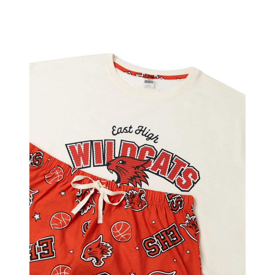 Disney Wildcats Kurzarm Schlafanzug Set mit langer Hose  