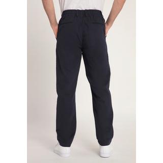 JP1880  Pantaloni con effetto lino, taglio comodo e cintura elastica 