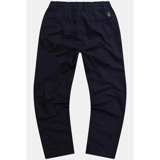 JP1880  Pantalon aspect lin. Taille élastique. Coupe décontractée. 