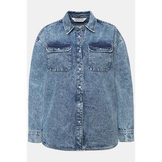 Studio Untold  Chemise en jean oversized au look vintage, manches longues 