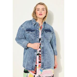 Studio Untold  Chemise en jean oversized au look vintage, manches longues 