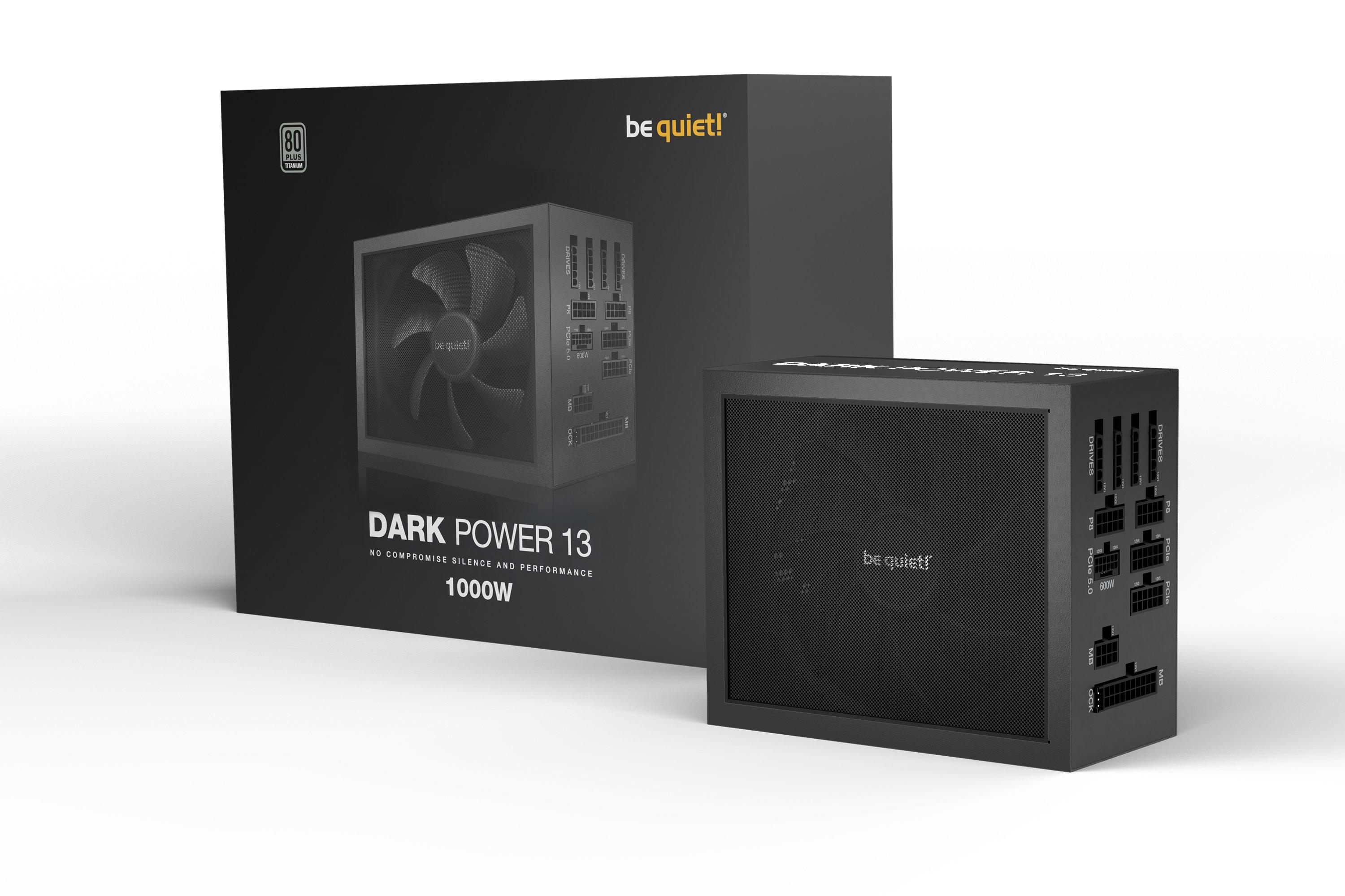 BE QUIET!  Dark Power 13 unité d'alimentation d'énergie 1000 W 20+4 pin ATX ATX Noir 