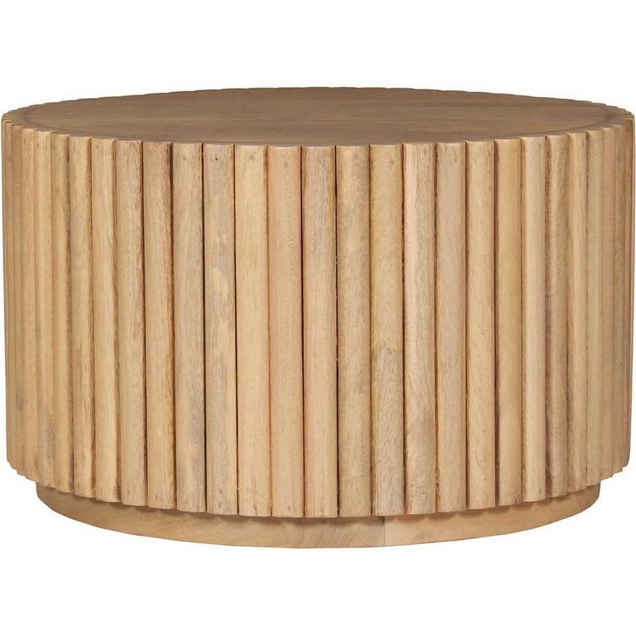 mutoni Table basse Piccard bois de manguier naturel 55  