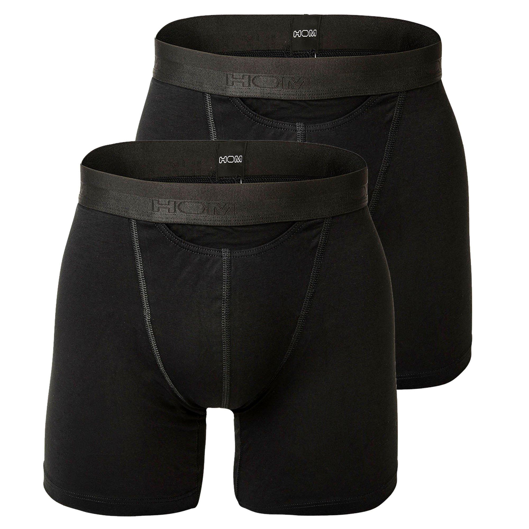 Image of Boxershort Figurbetont Herren Schwarz XXL