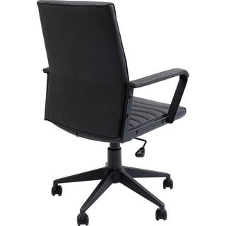 mutoni Chaise de bureau pivotante Labora Noir  