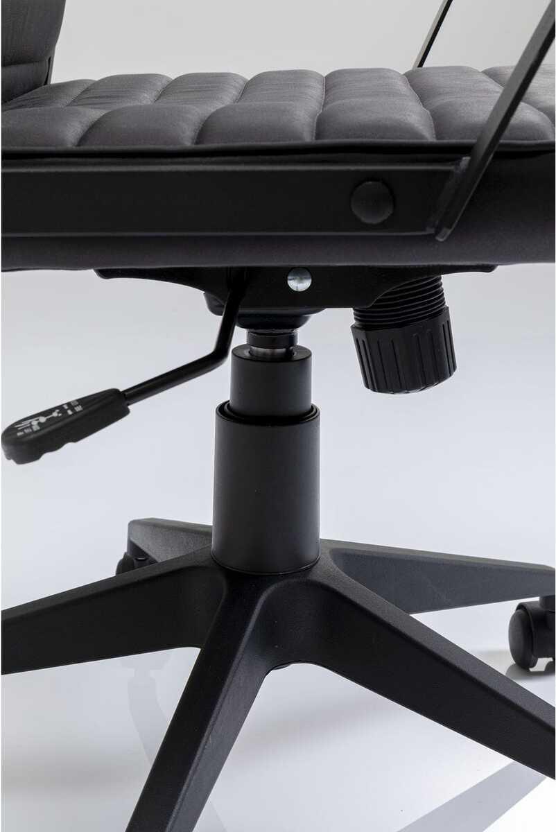 mutoni Sedia girevole da ufficio Labora nera  