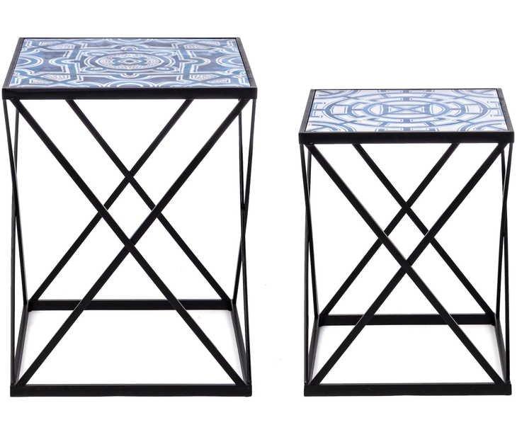 Image of Beistelltisch Neapolis K24 2er-Set Beistelltisch Neapolis K24 2er-Set