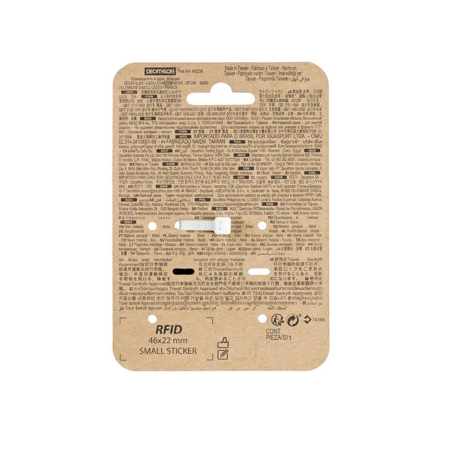 FORCLAZ Cadenas à combinaison Voyage TSA Code  