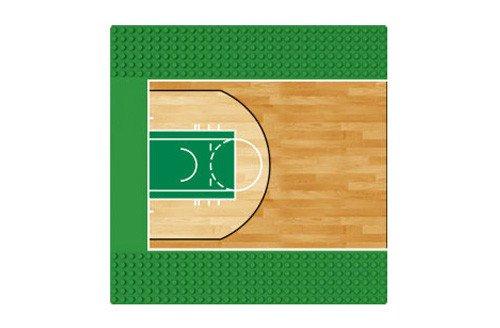 Image of WANGE 8817 Grundplatte Grün, Weiß, Holz Grün