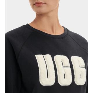 UGG  Madeline Fuzzy Logo Crewneck-M 