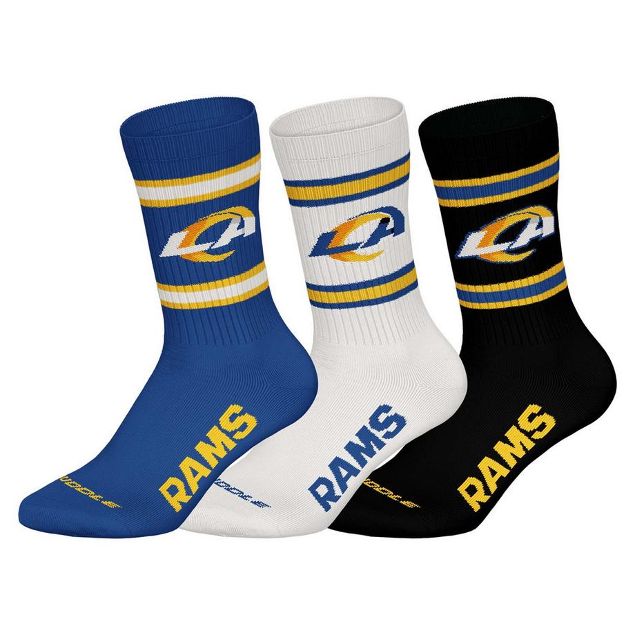 NFL Lot de 3 Chaussettes Crew  