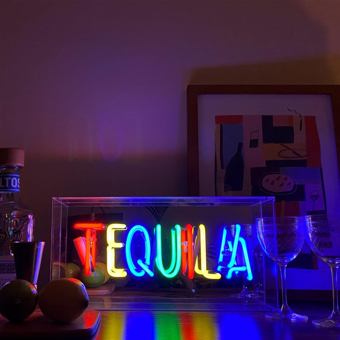 Locomocean Acryl-Box Neon - TEQUILA  