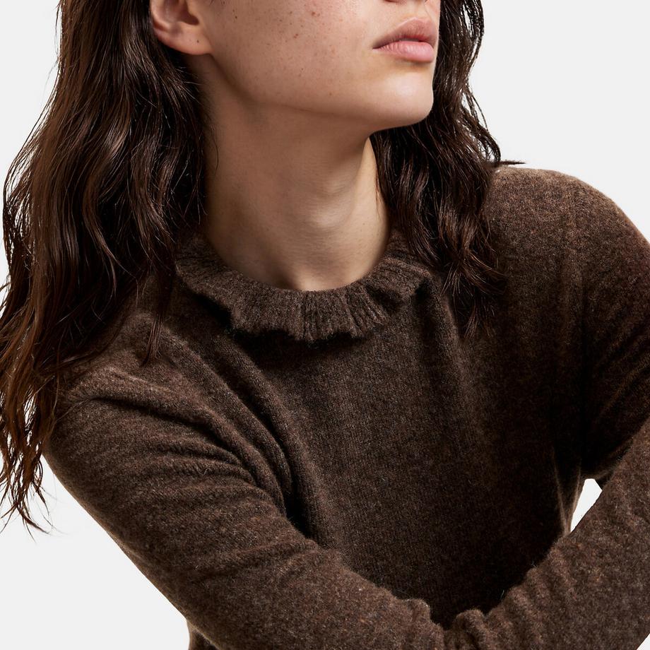 La Redoute Collections Pull avec détails volants  