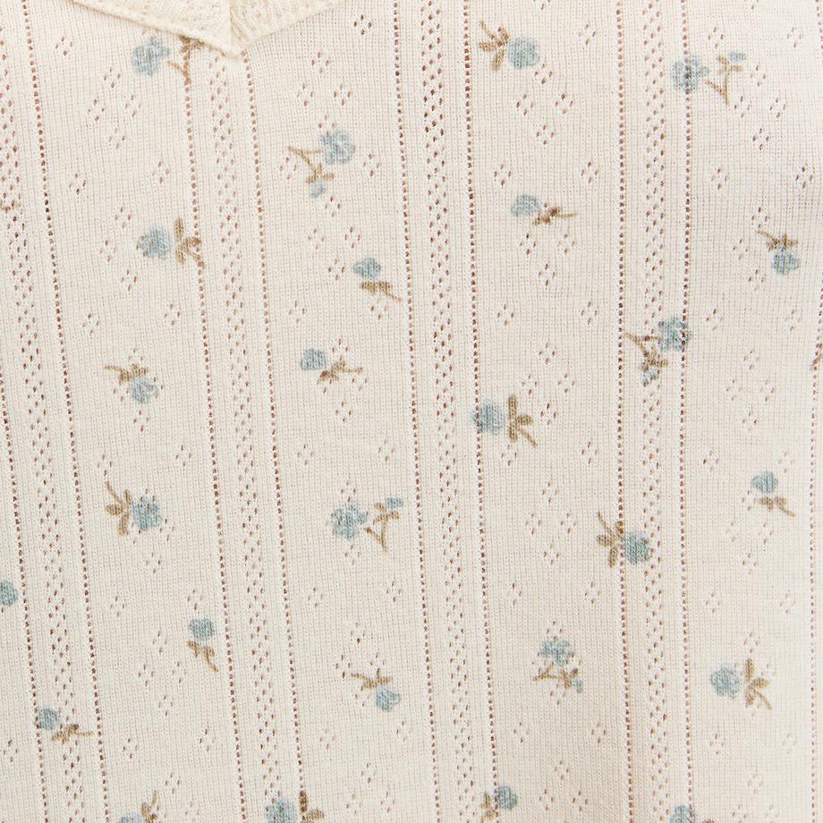 La Redoute Collections Spitzenmasche Negligé Reine Baumwolle  