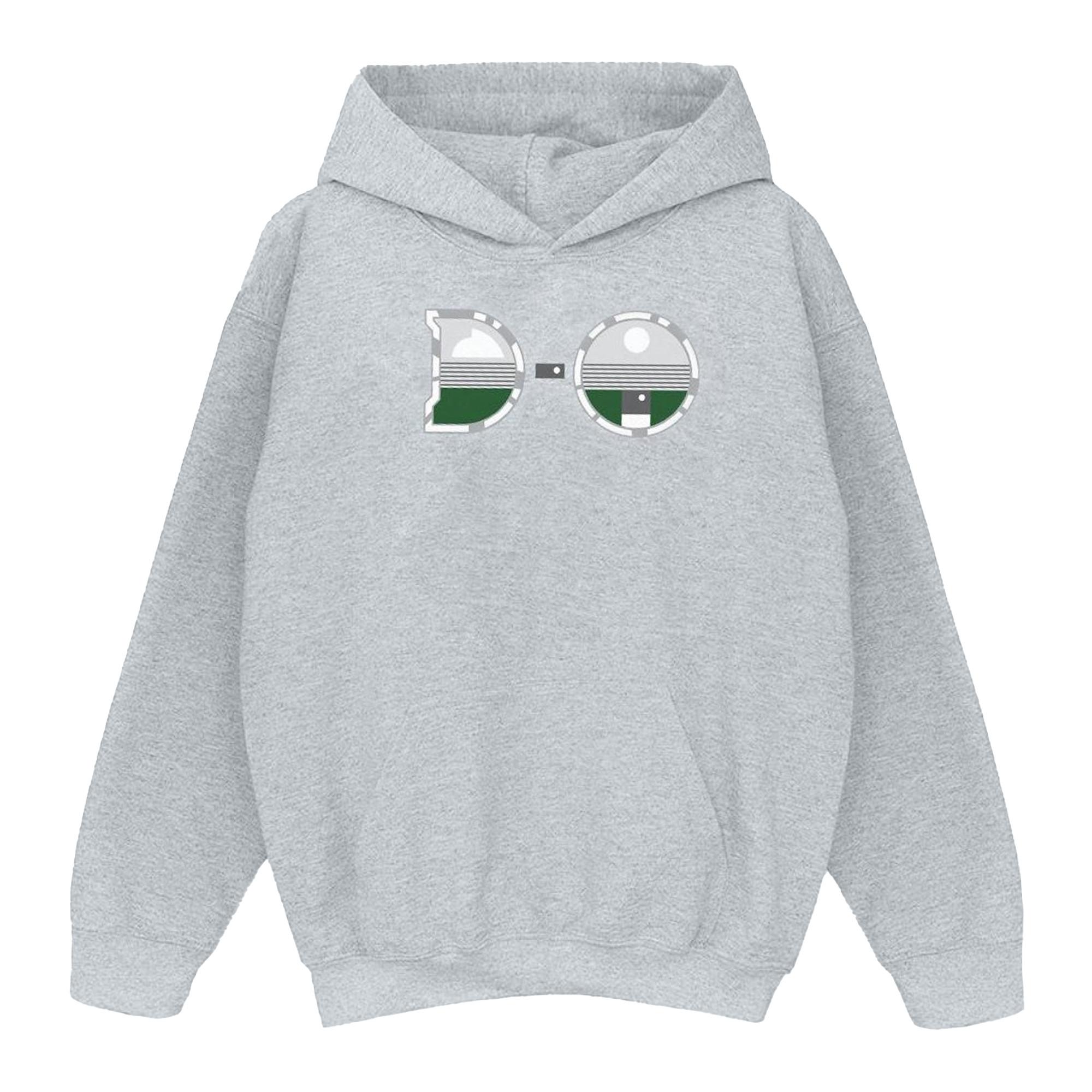 Image of The Rise Of Skywalker Do Logo Kapuzenpullover Mädchen Grau 104