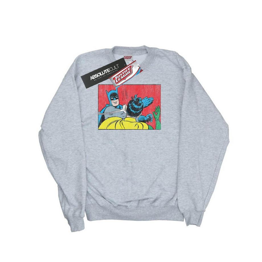 DC COMICS Batman Robin Slap Sweatshirt  