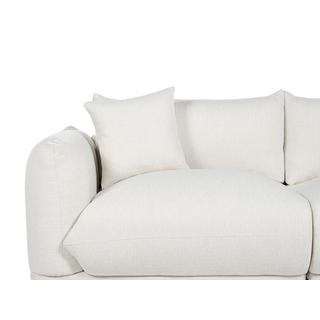 Beliani 3 Sitzer Sofa aus Polyester Klassisch LUVOS  