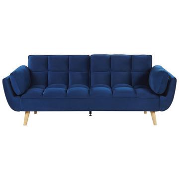 Schlafsofa aus Samtstoff Retro ASBY