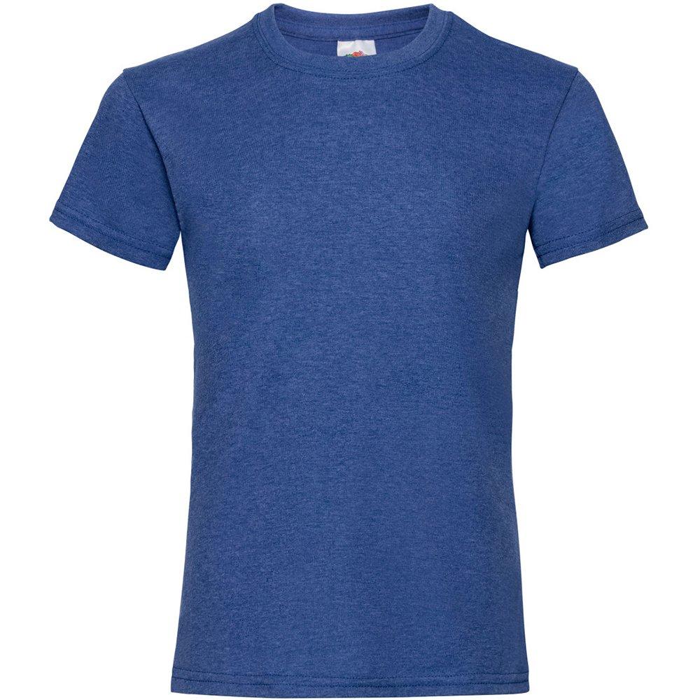 Image of Tshirt, Kurzarm Mädchen Königsblau 3-4A
