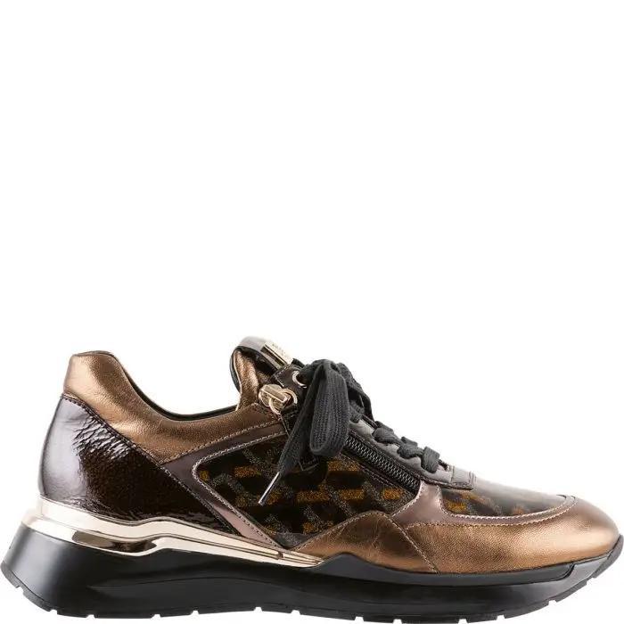 Image of Future - Leder Sneaker Damen Bronze 41