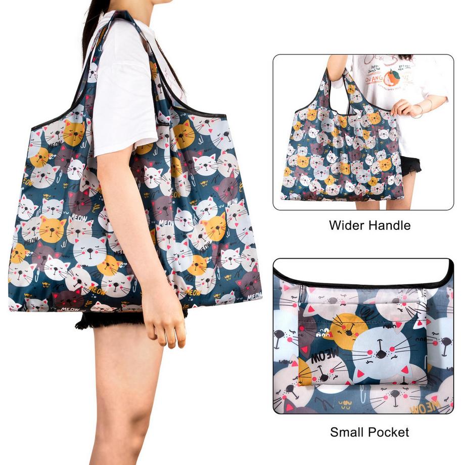 Only-bags.store Sac de courses pliable réutilisable  