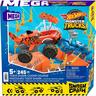 Mega Construx  Hot Wheels Monster Trucks Tiger Shark Crash Wettkampf (245Teile) 