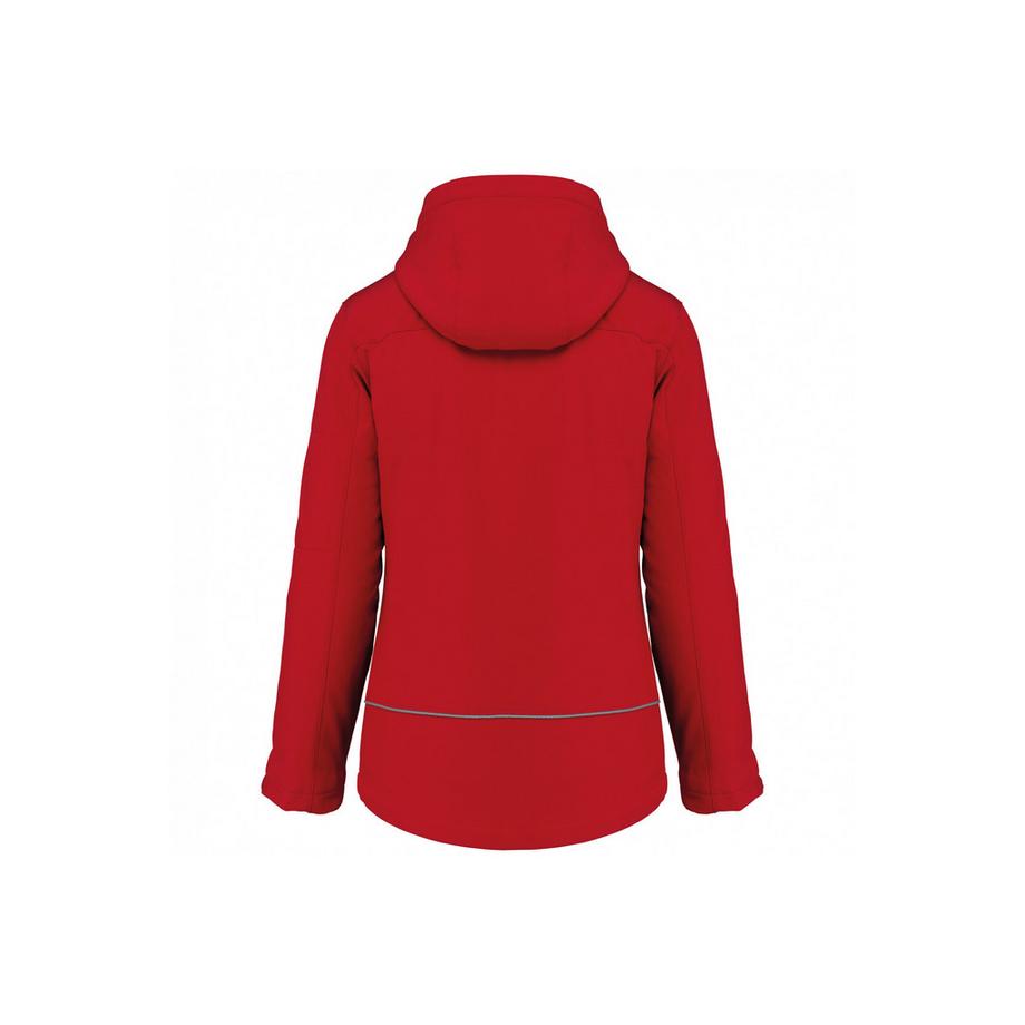 Kariban Veste Softshell à Capuche Doublée Femme  