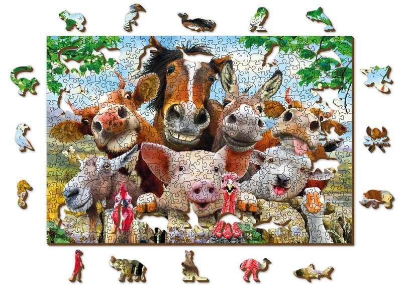 Image of Farm Life L (505 Teile) - Holzpuzzle