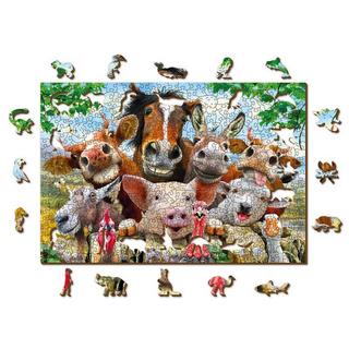 WoodenCity  Farm Life L (505 parties) - Puzzle en bois 