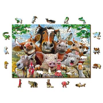 Farm Life L (505 parties) - Puzzle en bois
