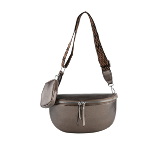 Mia & Joy BRADDIE Umhängetasche mit gemustertem Riemen  