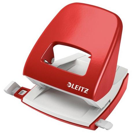 Leitz LEITZ Bürolocher NewNeXXt 5.5mm 50080025 rot f. 30 Blatt  