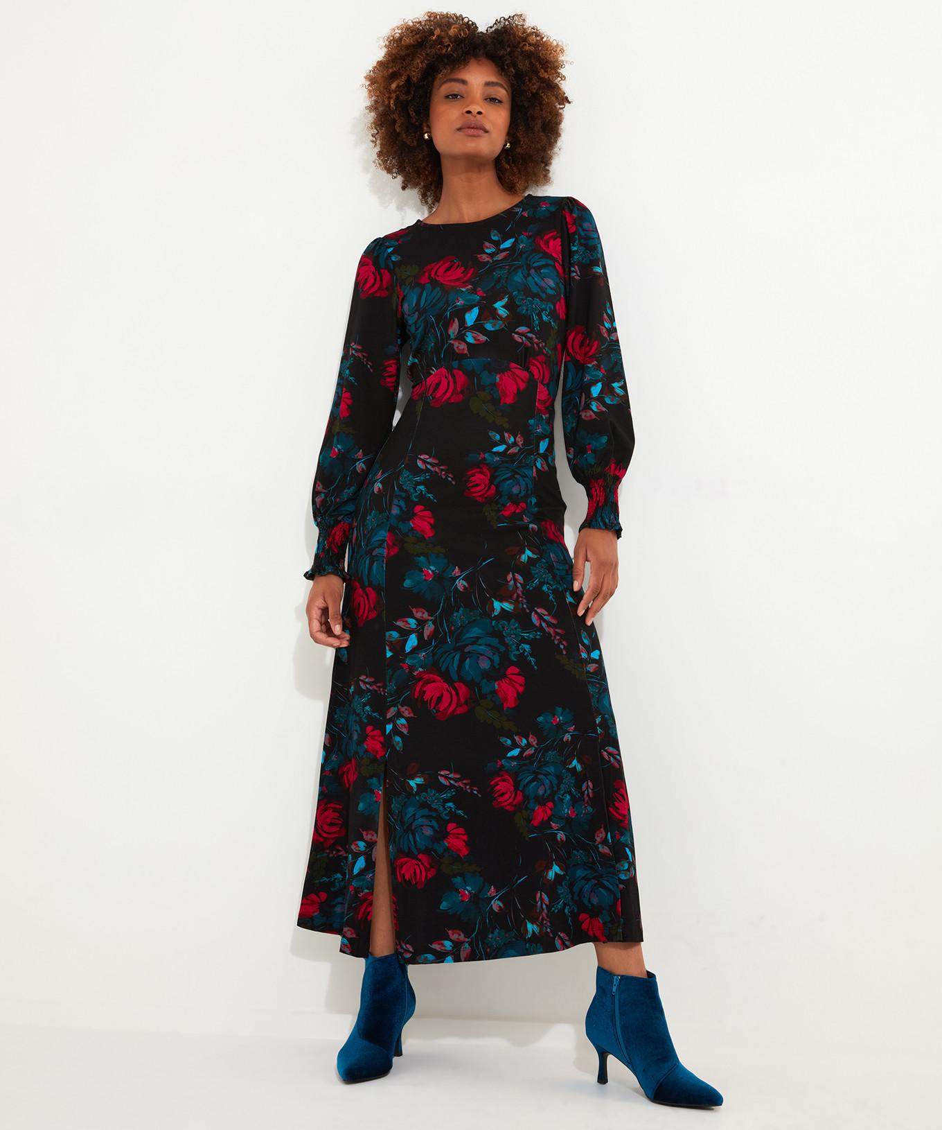 Joe Browns  PETITE Robe Maxi Florale Taille à Nouer 