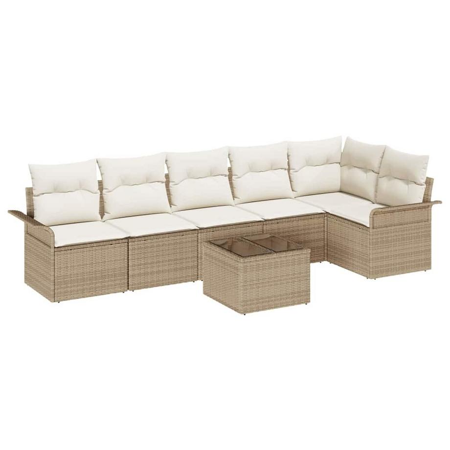 Set Divano da Giardino Polyrattan