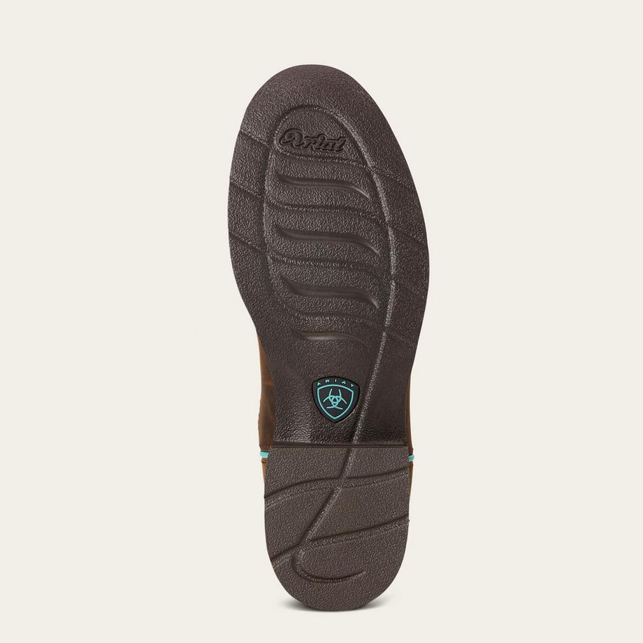 Ariat Delilah Round Toe Bottes Western en Cuir  