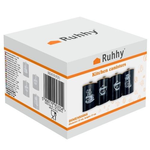 Ruhhy Contenitori da cucina - 4 pz Ruhhy 24578  