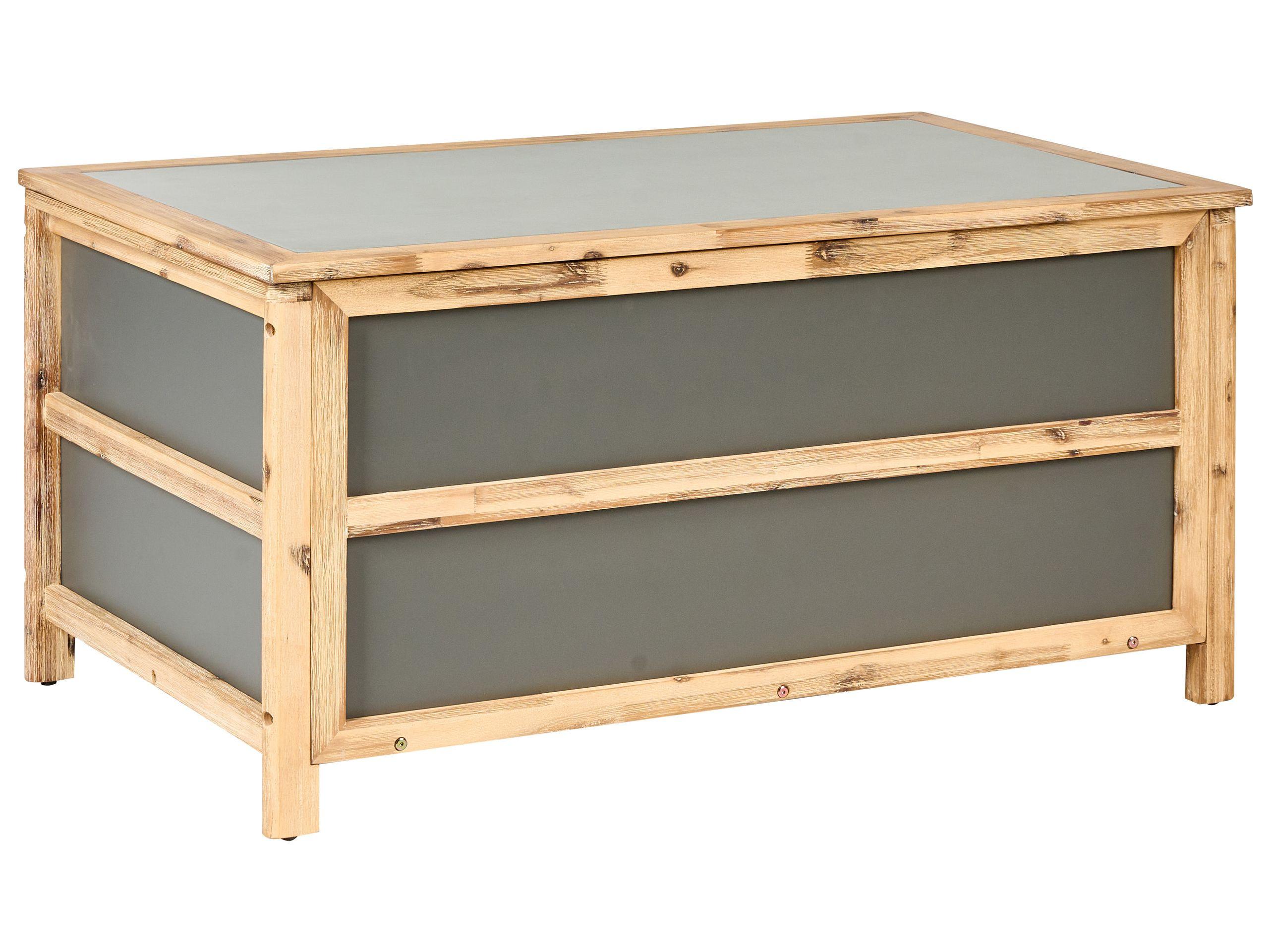 Beliani Cesta en Cemento Industriale ACATE  