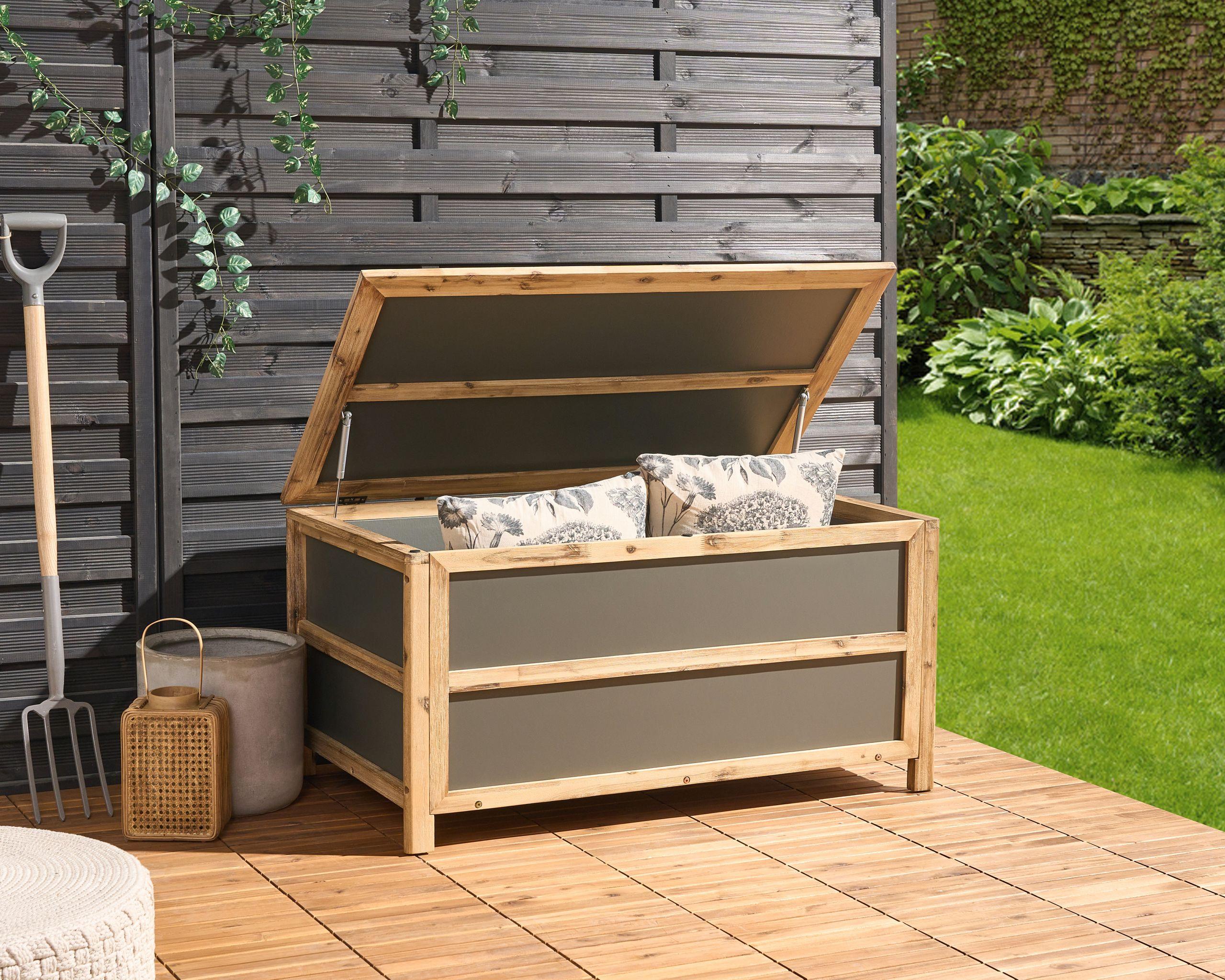 Beliani Cesta en Cemento Industriale ACATE  