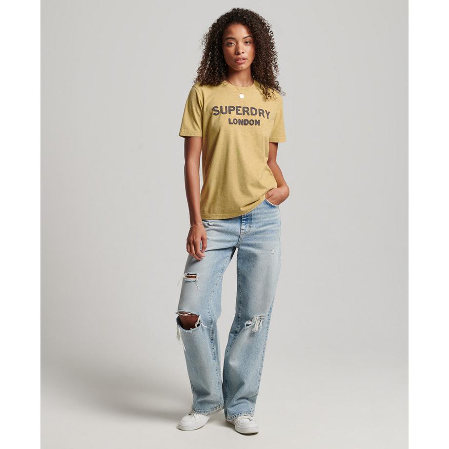 Superdry Vintage Stack Motiv T-Shirt  