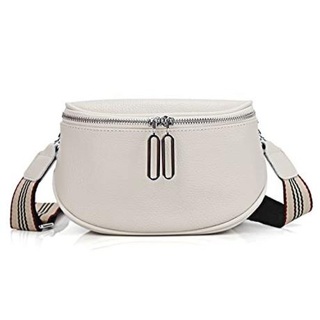 Only-bags.store Crossbody Bag Breiter Riemen, Leder Umhängetasche, Fanny Pack Stylish, Handtasche Umhängetasche mit Karabiner-Schulterriemen Crossbody Bag Breiter Riemen, Leder Umhängetasche, Fanny Pack Stylish, Handtasche Umhängetasche mit Karabiner-Schulterriemen 