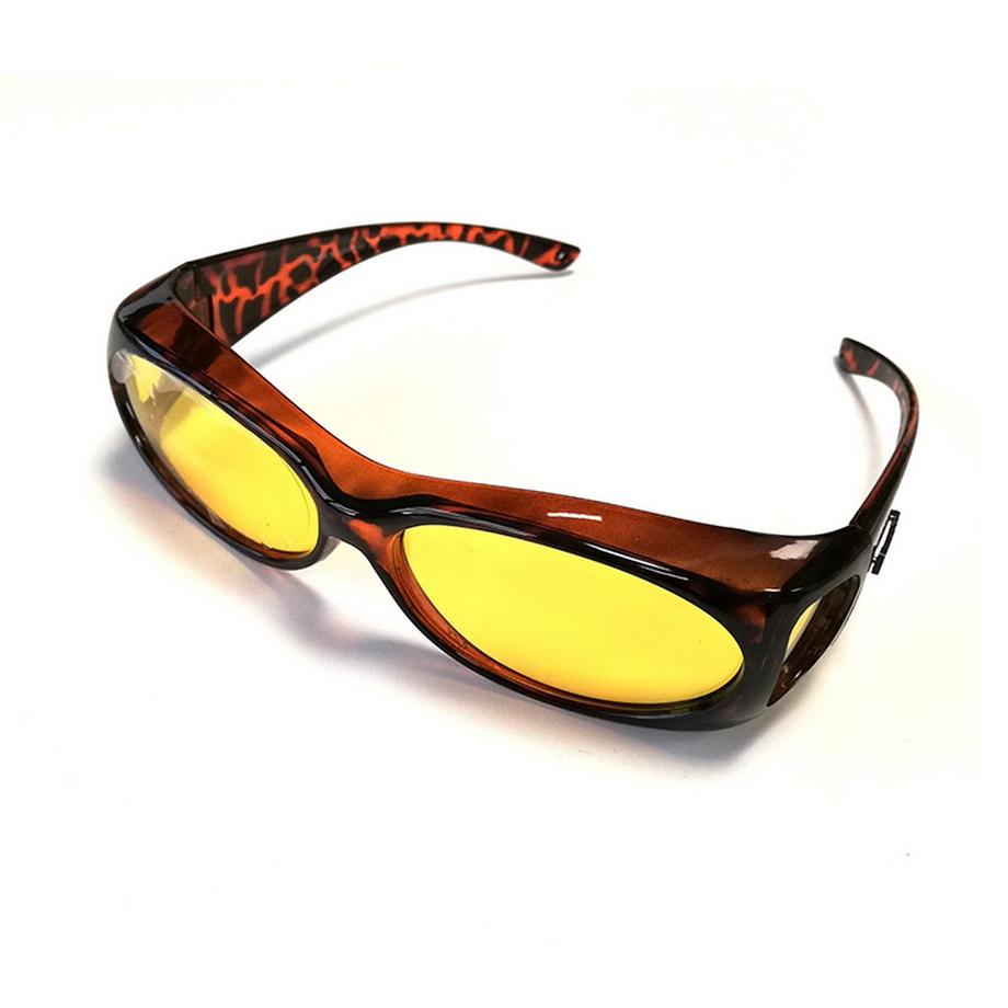 Figuretta HD Brillen-Überzieh-Sonnenbrille Panter  
