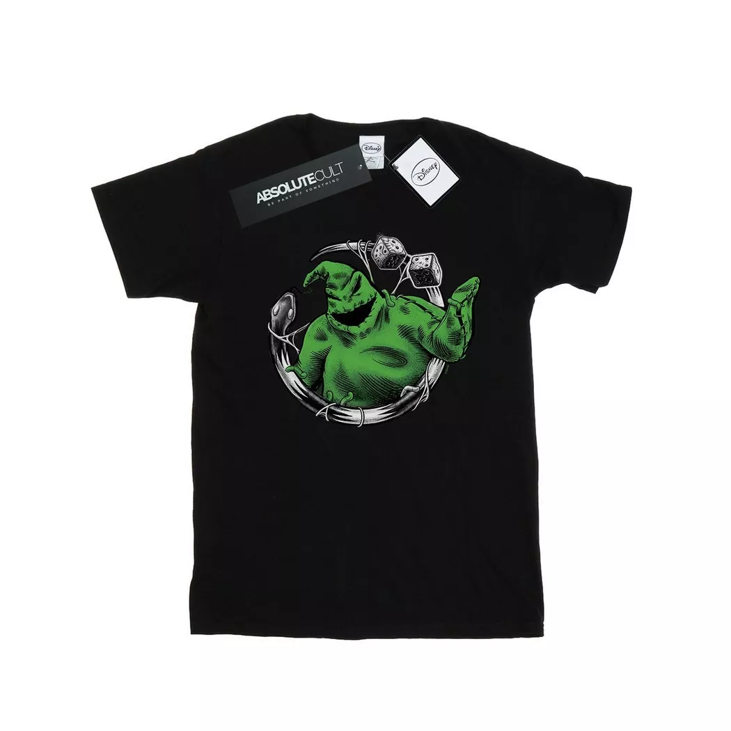 Disney - Nightmare Before Christmas Roll The Dice TShirt, für Damen, Schwarz, Größe XL
