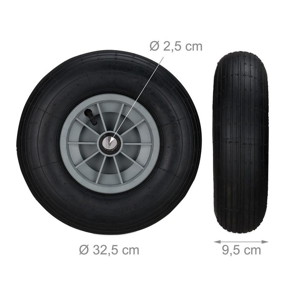 B2X  Roues pour brouette 4.00-6 