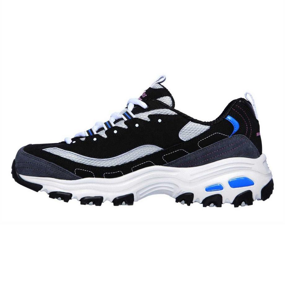 SKECHERS Baskets en Maille avec Coupe Basse et Fermeture à Lacets  