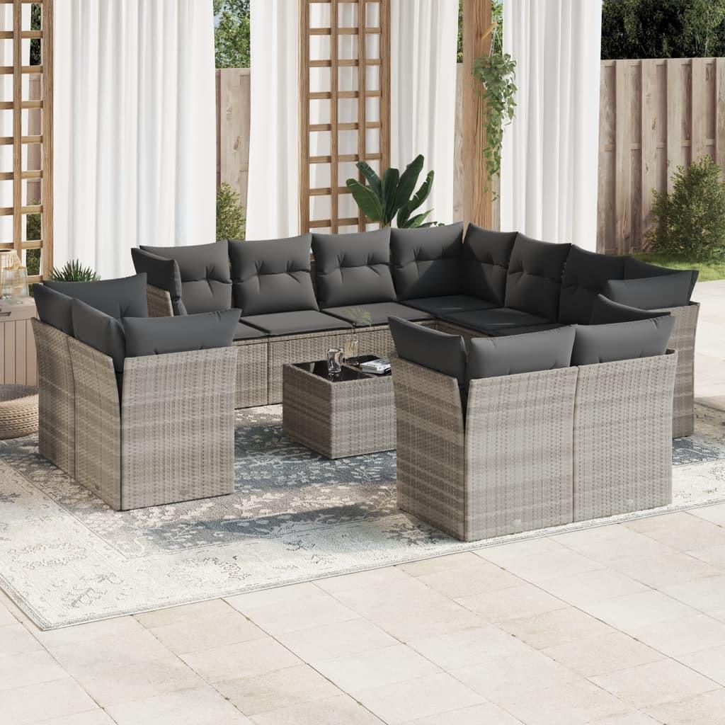 VidaXL Garten sofagarnitur poly-rattan  