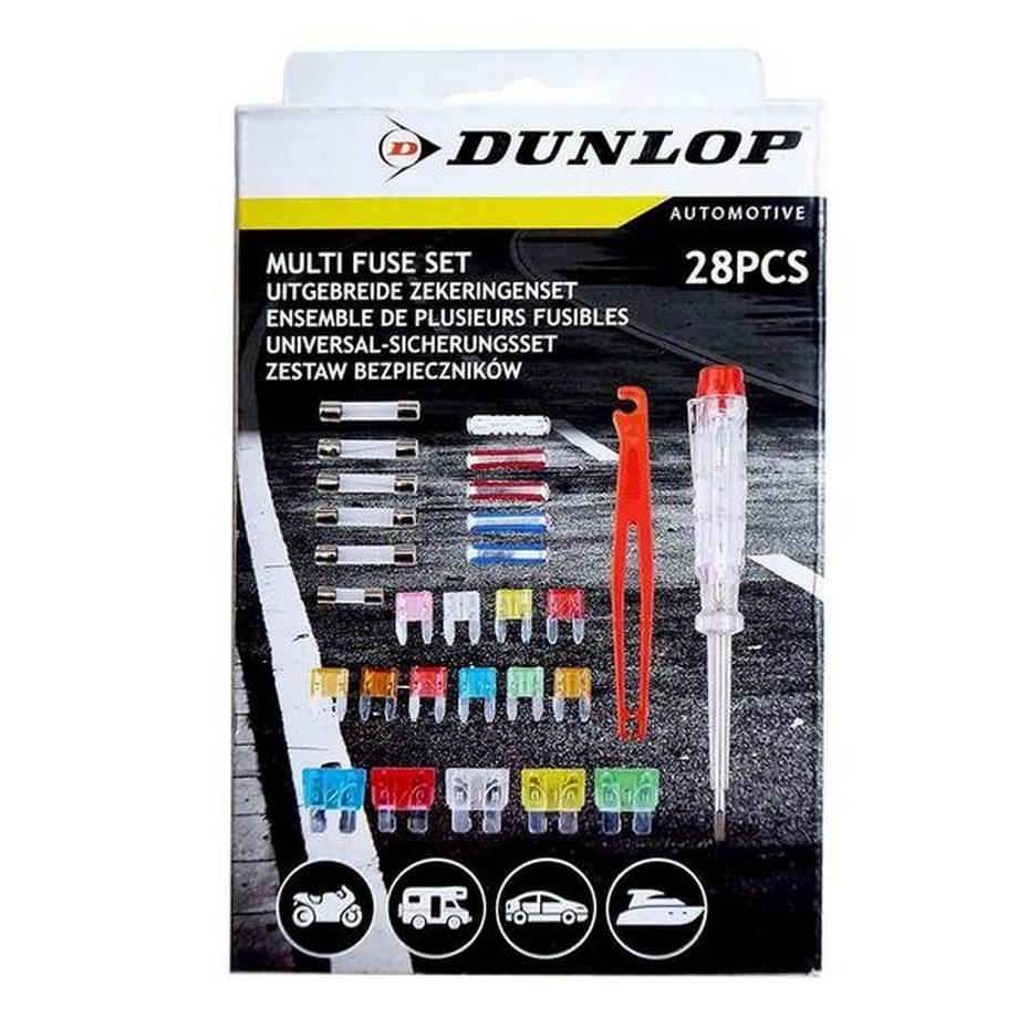 Dunlop  Jeu de fusibles de voiture - 28 pièces 